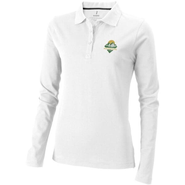 Poloshirt Oakville Langarm für Damen