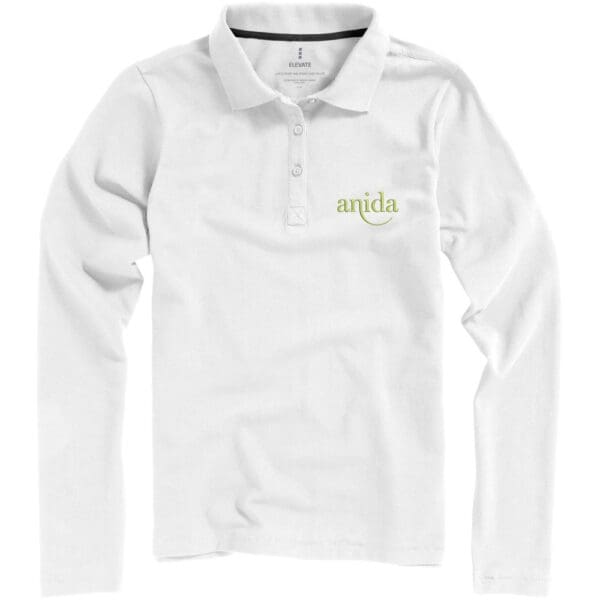 Poloshirt Oakville Langarm für Damen