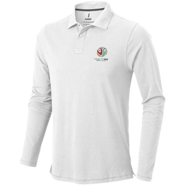 Poloshirt Oakville Langarm für Herren
