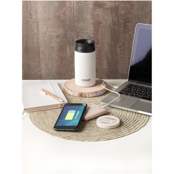 Powerbank Asama 5000 mAh aus Weizenstroh