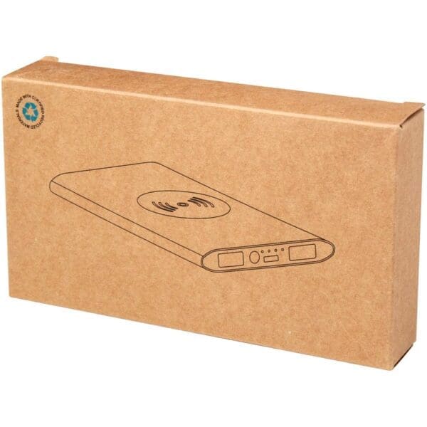 Powerbank Juice 8000 mAh Typ-C kabellos aus recyceltem Aluminium