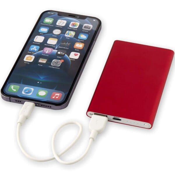 Powerbank Pep 4000 mAh Type-C aus recyceltem Aluminium