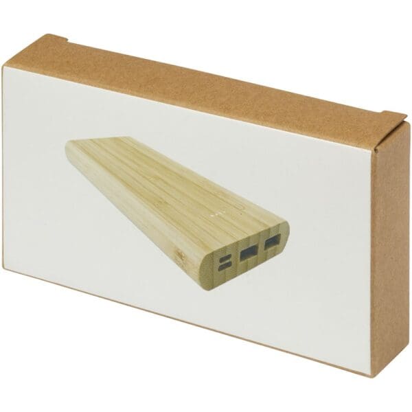 Powerbank Tulda 10.000 mAh aus Bambus
