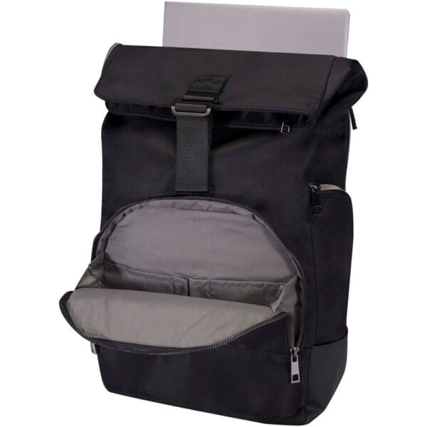 Rolltop-Rucksack Rhine 15" aus recyceltem GRS-Material 18 L