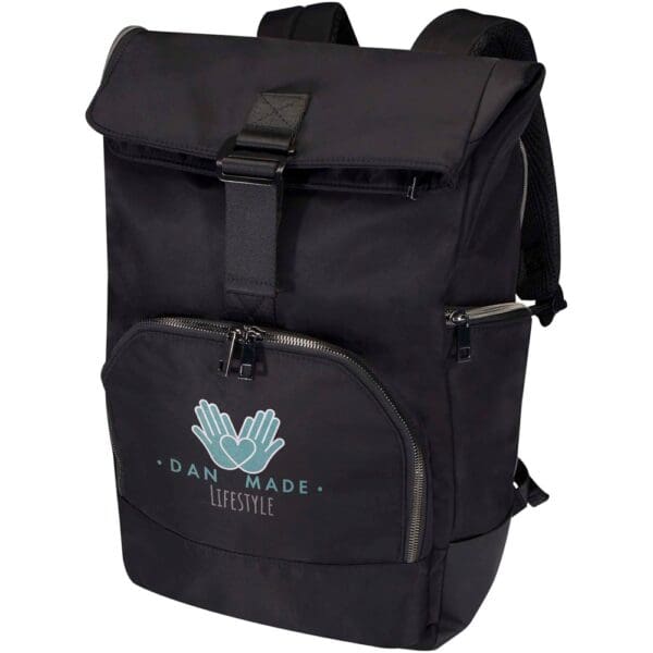 Rolltop-Rucksack Rhine 15" aus recyceltem GRS-Material 18 L