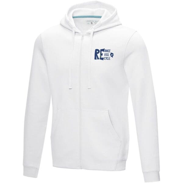 Ruby Hoodie mit durchgehendem Reißverschluss aus Bio-Material für Herren