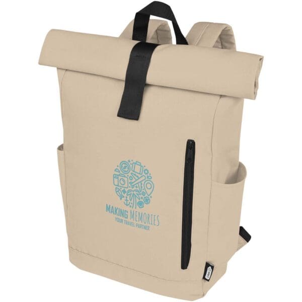 Rucksack Byron 15,6" GRS RPET Roll-Top 18 L