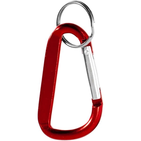 Schlüsselanhänger Timor RCS Karabiner aus recyceltem Aluminium