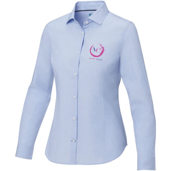 Shirt Cuprite Langarm aus Bio-Baumwolle für Damen
