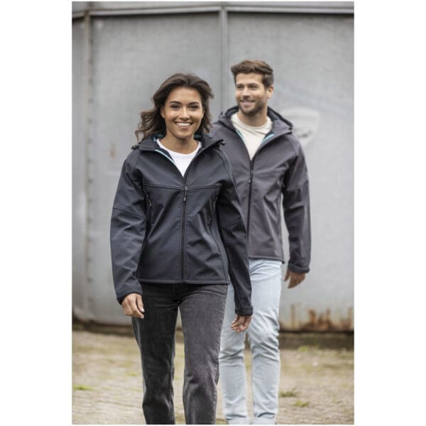 Softshelljacke Coltan aus recyceltem Material für Damen