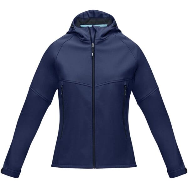 Softshelljacke Coltan aus recyceltem Material für Damen
