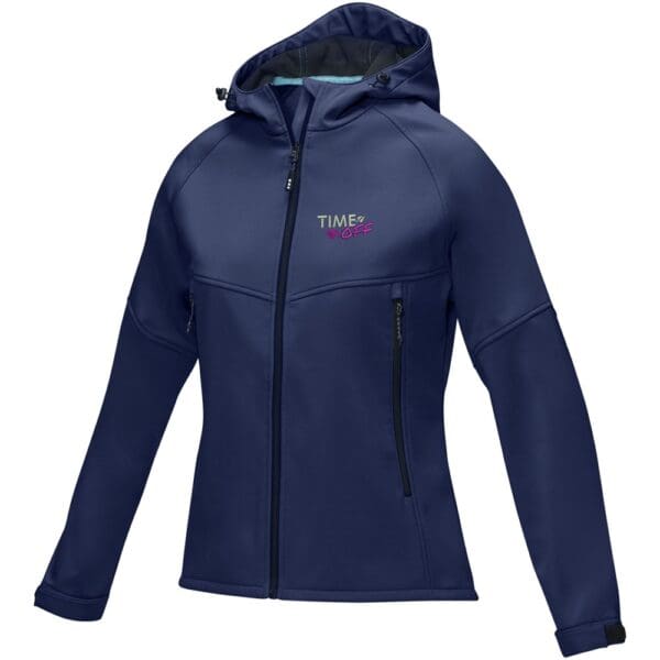 Softshelljacke Coltan aus recyceltem Material für Damen
