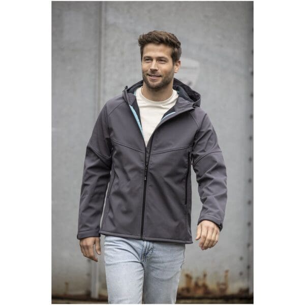 Softshelljacke Coltan aus recyceltem Material für Herren