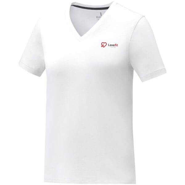 Somoto T-Shirt mit V-Ausschnitt für Damen