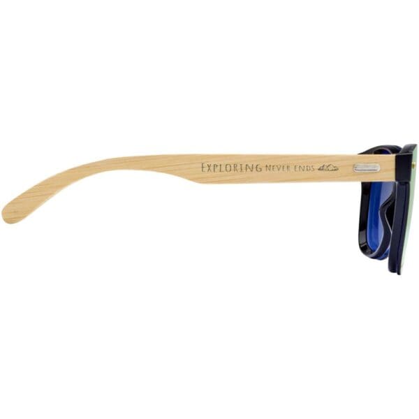 Sonnenbrille Tan mit Bambusbügeln