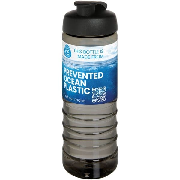 Sportflasche H2O Active® Eco Treble 750 ml mit Stülpdeckel