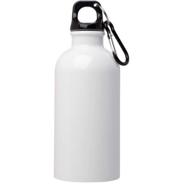 Trinkflasche Oregon 400 ml RCS-zertifizierte, einwandig aus Edelstahl mit Karabinerhaken