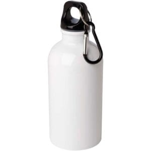 Trinkflasche Oregon 400 ml RCS-zertifizierte, einwandig aus Edelstahl mit Karabinerhaken