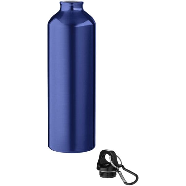 Trinkflasche Oregon 770 ml RCS-zertifizierte aus recyceltem Aluminium mit Karabinerhaken