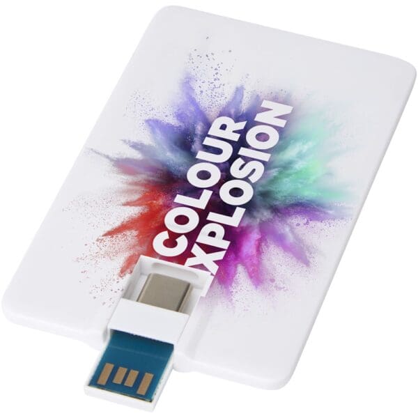 USB-Stick Duo slim 64 GB mit Typ-C und USB-A 3.0