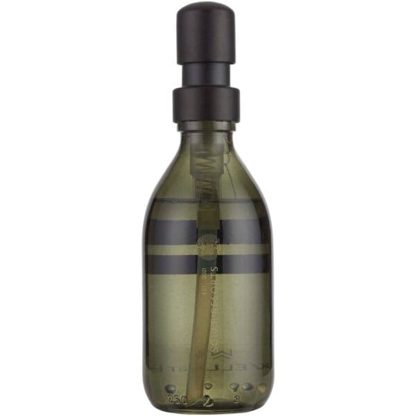 Wellmark Discovery Seifenspender und Duftkerze ´dunkler Bernstein´-Set, 200 ml (Seifenspender) und 150 g (Duftkerze)