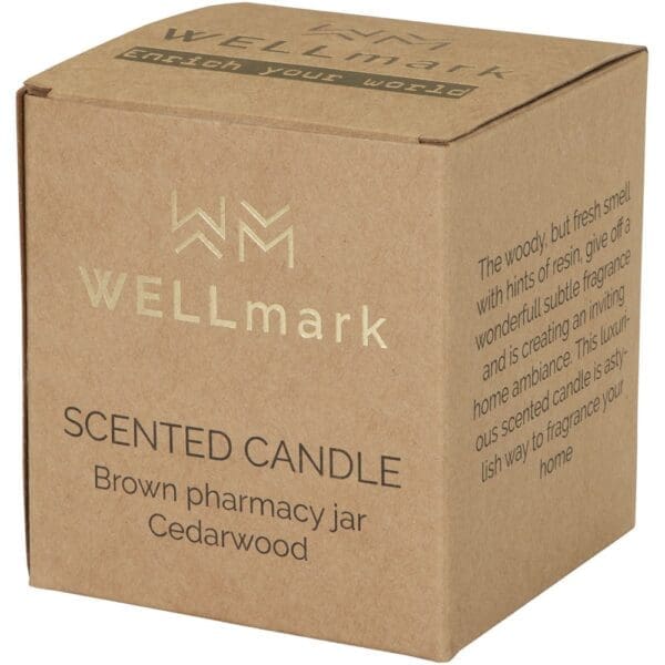 Wellmark Let's Get Cozy Duftkerze mit Zedernholzduft, 650 g
