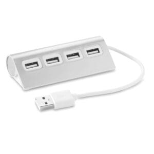 ALUHUB - 4 Port USB Hub