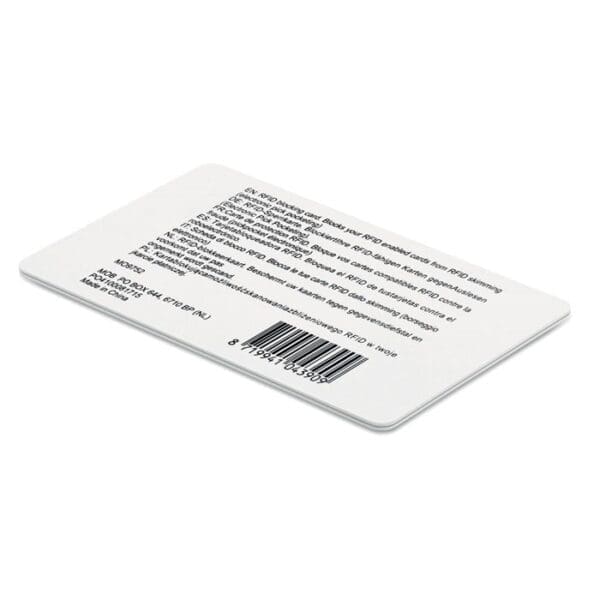 BLOCKING - RFID Sperrkarte