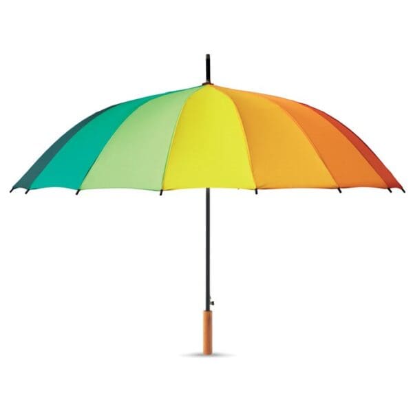 BOWBRELLA - Regenschirm regenbogenfarbig
