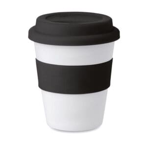 Becher ASTORIA - PP mit Silikon-Deckel