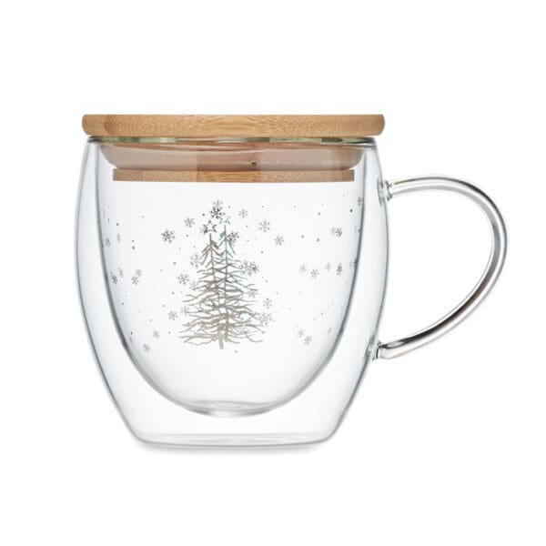 Becher SIAN - Borosilikatglas Baum