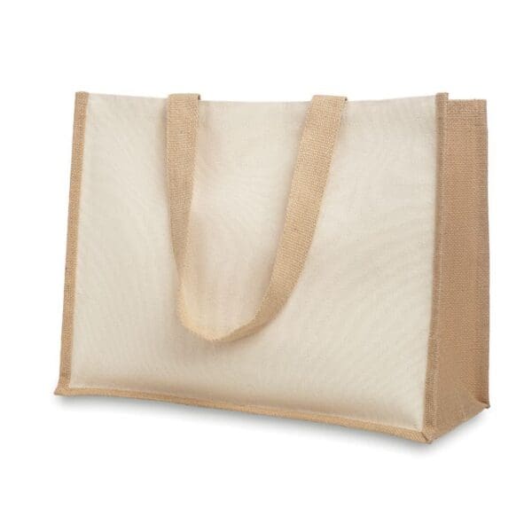 CAMPO DE FIORI - Jute/Canvas Shopper