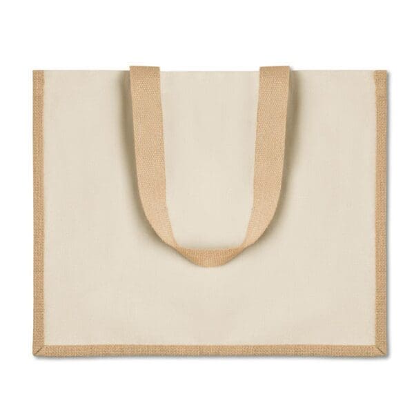 CAMPO DE FIORI - Jute/Canvas Shopper