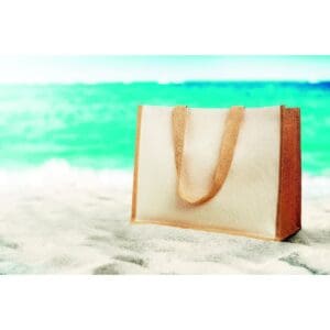 CAMPO DE FIORI - Jute/Canvas Shopper