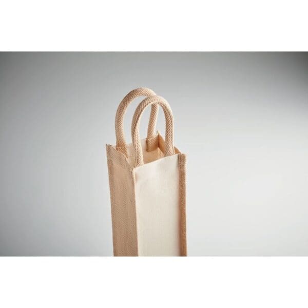 CAMPO DI VINO - Flaschen-Geschenktasche Jute