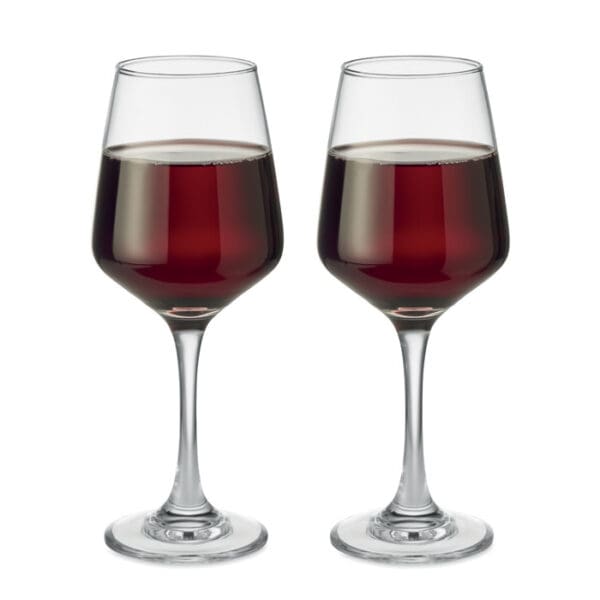 CHEERS - Set mit 2 Weingläsern