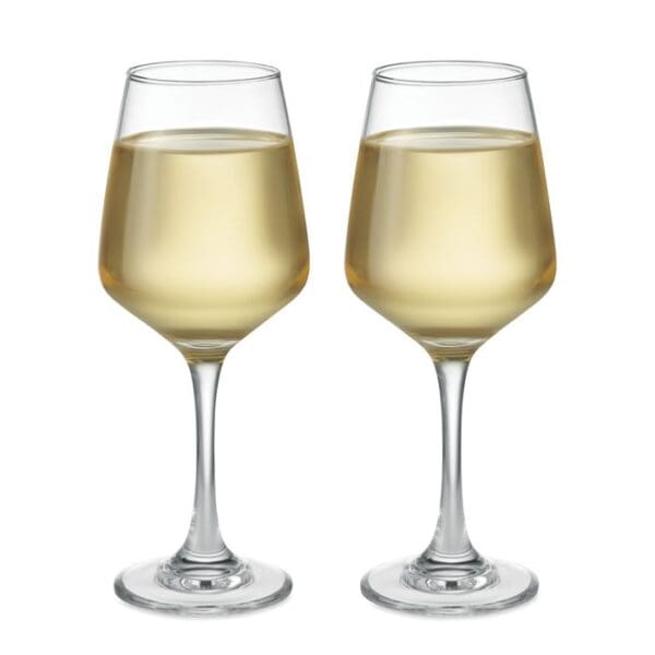 CHEERS - Set mit 2 Weingläsern