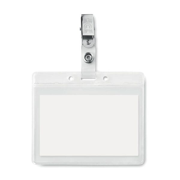 CLIPBADGE - Transparente Kartenhülle