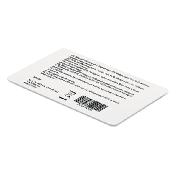 CUSTOS - RFID Anti-Skimming Karte