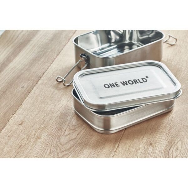 DOUBLE CHAN - Lunchbox aus Edelstahl