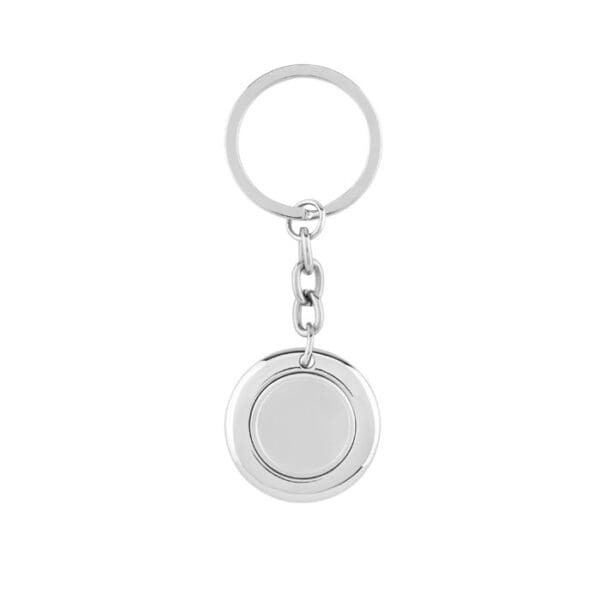 FLAT RING - Schlüsselring mit Münzhalter