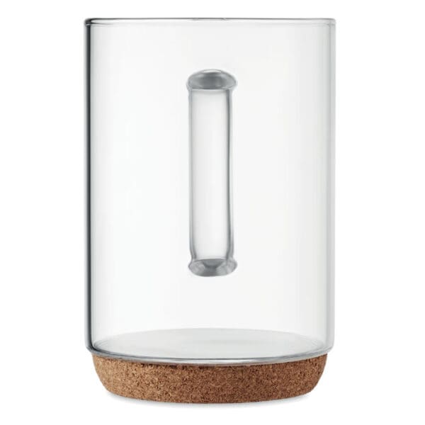 Glasbecher LISBO - mit Kork 400ml