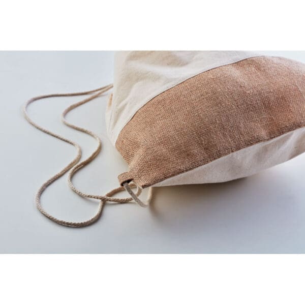 INDIA - Beutel mit Kordelzug Jute