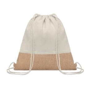 INDIA - Beutel mit Kordelzug Jute
