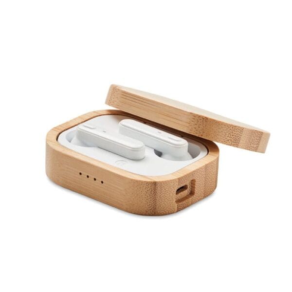 JAZZ BAMBOO - TWS 5.0 wireless Ohrhörer-Set