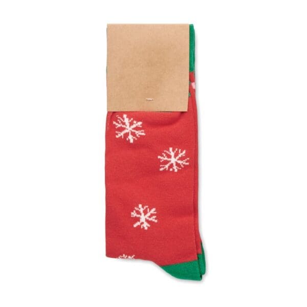 JOYFUL L - Weihnachtssocken Gr. L