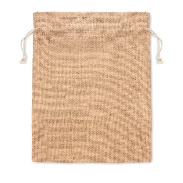 JUTE MEDIUM - Medium Jute Tasche 25x32cm