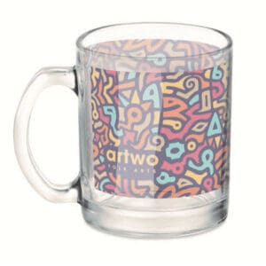 Kaffeebecher SUBLIMGLOSS - aus Glas 300 ml
