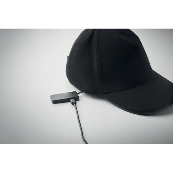 Kappe LUZCAP - Baseball mit LED 220g/m²