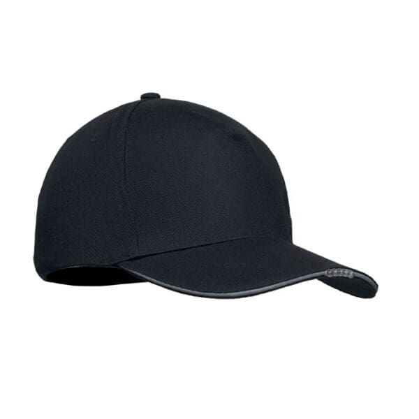 Kappe LUZCAP - Baseball mit LED 220g/m²